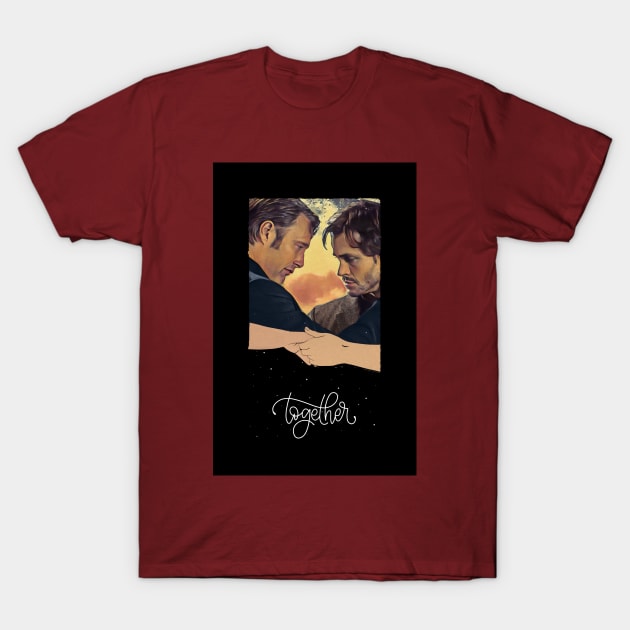 Murder Husbands Hannigram Sunset Together T-Shirt by OrionLodubyal